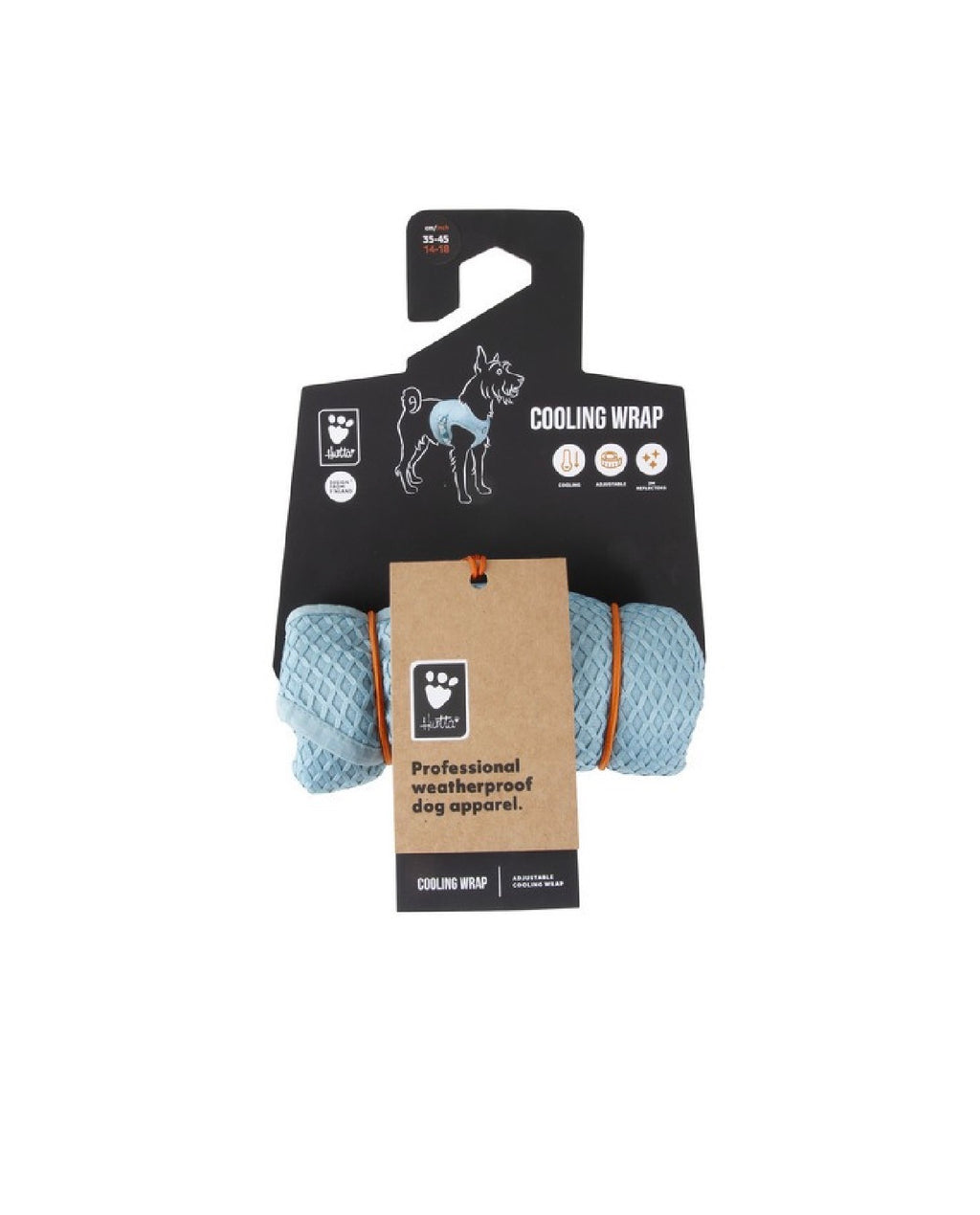 Hurtta Cooling Wrap -Aquamarine 55-65cm